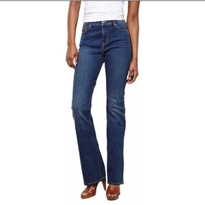Levi’s 512 Bootcut Jeans Womens 8 Petite NWT Stretch Dark Wash Slim Fit Mid Rise
